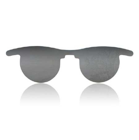 Bernell/Vision Training Products - Post Mydriatic Glasses Flat Uncoated Gray Tint Plastic Lens Slip-in One Size Fits Most - YTWINGGY