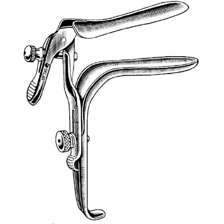Sklar Sklar Vaginal Speculum Graves NonSterile Premium OR Grade Stainless Steel Large Right Side Open Reusable Without Light Source Capability - 90-3753