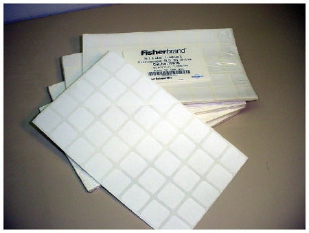 Fisher Scientific Fisherbrand Blank Label Laboratory Use Without Legend White 0.87 X 0.87 Inch - 15-910