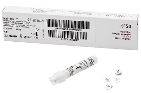 BBL Sensi-Disc - Antimicrobial Susceptibility Test Disc Piperacillin 100 µg - 231609