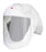 3M Versaflo - Air Purifying Respirator Headcover Integrated Head Suspension Pull On Closure Medium / Large White - S-133L-5