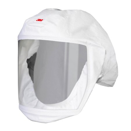 3M Versaflo - Air Purifying Respirator Headcover Integrated Head Suspension Pull On Closure Small / Medium White - S-133S-5