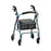 GetGO Classic - 4 Wheel Rollator Blue Adjustable Height / Folding Aluminum Frame - 4202CBL