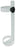 Newmatic Medical - Permanent Wall Mount Holder For E/D Cylinder - 11776