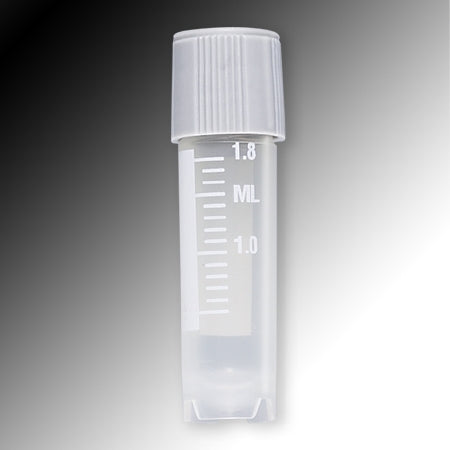 Globe Scientific - Storage and Transport Tube Round Bottom, Skirted Plain 12.3 X 47.2 mm 2 mL Without Color Coding Without Closure Polypropylene Tube - 6052