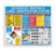 Market Lab Inc Hazmat Wall Chart Hazardous Materials 22 X 26 Inch Plastic Laminated - 9890