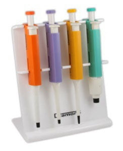 Globe Scientific - Pipette Stand Acrylic, 6-Place For Diamond Advance Pipettors - 3310-6