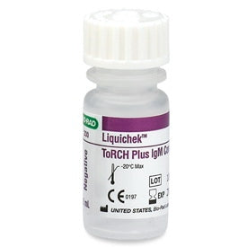 Bio-Rad Laboratories Liquichek Unassayed Control ToRCH Plus IgM Negative Level 3 X 2 mL - 230