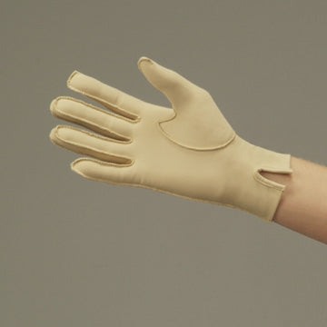 Deroyal Compression Glove Full Finger Small Wrist Length Left Hand Stretch Fabric - 904SL