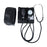 Mabis - Aneroid Sphygmomanometer Combo Kit At Home Blood Pressue Kit Size Large Nylon Cuff 22 Inch Stethoscope Tube Nurse Style Stethoscope - 04-174-026