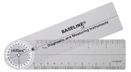 Fabrication Enterprises Baseline Plastic Goniometer - 12-1006HR