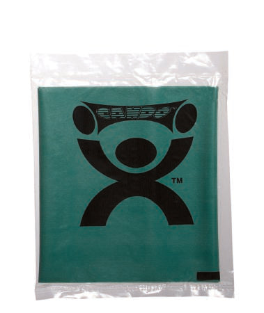Fabrication Enterprises CanDo Exercise Resistance Band Green 4 Foot Length Medium Resistance - 1367378
