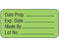 Shamrock Scientific Shamrock Pre-Printed / Write On Label Communication Fill In Date Prep. _____ / Exp Date _____ €¦ Fluorescent Green 3/4 X 1-1/2 Inch - UPCR-3013