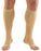 Truform - Compression Stocking Knee High 3X-Large Beige Open Toe - 865-BG-3XL