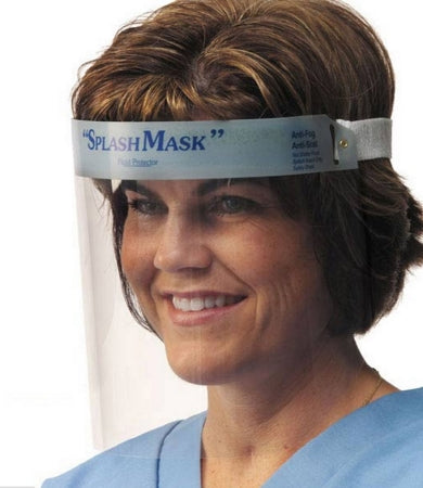 Tech Styles a Division of Encompass Splash Mask Face Shield One Size Fits Most Full Length Antifog Disposable NonSterile - 11000-000