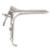 Marina - Vaginal Speculum Weisman-Graves NonSterile Surgical Grade German Stainless Steel Medium Right Side Open Reusable Without Light Source Capability - 250-104