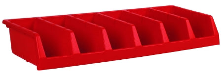 Akro-Mils System Bins Storage Bin Red Industrial Grade Polymers 5 X 12 X 33 Inch - 30312RED