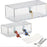 Market Lab - Single Medical Lock Box Small Acrylic Clear 2.875 X 4.5 X 8.325 Inch - 4613
