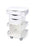 Market Lab Inc Deluxe Storage Cart HDPE 19.375 X 23 X 35 Inch 3 Drawers - 7413