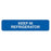 Tabbies Medication Instruction Labels, "KEEP IN REFRIGERATOR", "Blue" - 1-5/8"W x 7/8"H, 500 per Roll - V-FP109