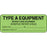 Precision Dynamics - Pre-Printed Label Laboratory Use Green Paper Look Alike/Sound Alike Black Caution 7/8 X 2-1/4 Inch - 59701690