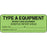 Precision Dynamics Pre-Printed Label Laboratory Use Look Alike/Sound Alike Fluorescent Green 7/8 X 2-1/4 Inch - 59701690