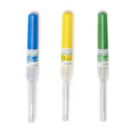 SurFlash - Peripheral IV Catheter 20 Gauge 1.25 Inch Without Safety - SRFF2032