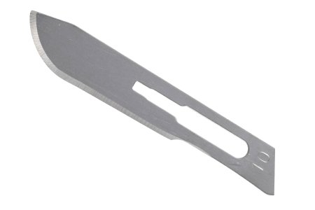 Glassvan - Surgical Blade Carbon Steel No. 10 Sterile Disposable Individually Wrapped - 2001T-10