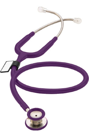 MDF Instruments Direct MDF Classic Stethoscope Purple 1-Tube Double Sided Chestpiece - DF777C08