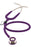 MDF Instruments Direct MDF Classic Stethoscope Purple 1-Tube Double Sided Chestpiece - DF777C08