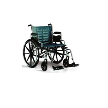Invacare Invacare Wheelchair Dual Axle Full Length Arm Mag Wheel Midnight Blue 18 Inch Seat Width - IN72808-FT