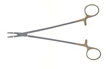 Pilling - Needle Holder 8 Inch Length 2 X 16.5 mm Jaws Finger Ring Handle - 152764