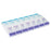 Apothecus Push Button Weekly Pill Organizer X-Large 7 Day 4 Dose - 2571567585