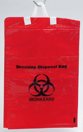 Health Care Logistics Health Care Logistics Biohazard Waste Bag Red 11-3/8 X 16-7/8 Inch - 7449-50