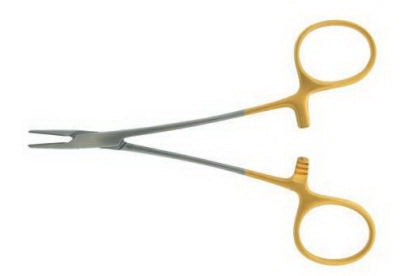 BR Surgical Needle Holder 5 Inch Cross-serrated - BR24-14213