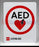 AED Superstore - Door / Wall Sign First Aid Sign AED - 11998-000331