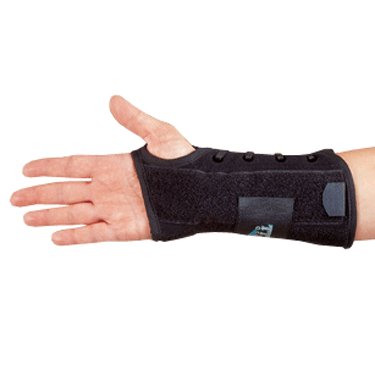 Titan Wrist - Wrist Brace Aluminum / Nylon Left Hand Black X-Small - 450-LT-XS