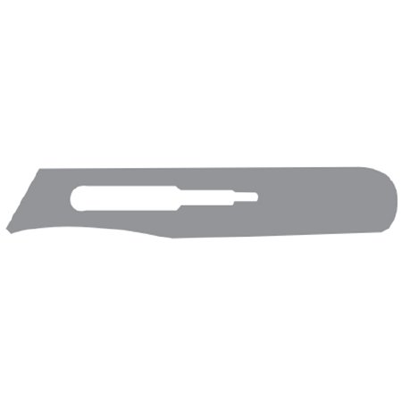 Southmedic - Surgical Blade Coated Stainless Steel No. 10R Sterile Disposable Individually Wrapped - 73-0410R-50