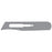 Southmedic - Surgical Blade Coated Stainless Steel No. 10R Sterile Disposable Individually Wrapped - 73-0410R-50
