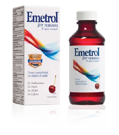 Emetrol - Nausea Relief 21.5 mg - 1.87 Gram - 1.87 Gram Strength Liquid 4 oz. - 06519720104