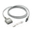 Welch Allyn - ECG Cable 8 Foot, 3-Leads Din Style, AAMI For Micropaq/PropaqLT Monitor - 008-0892-00