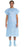 O&M Halyard Inc Patient Exam Gown One Size Fits Most Adult NonSterile Blue - 69766
