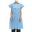 O&M Halyard - Patient Exam Gown One Size Fits Most Blue Disposable - 69766
