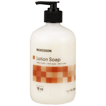 McKesson - Soap Lotion 18 oz. Pump Bottle Fresh Scent - 53-27857-18
