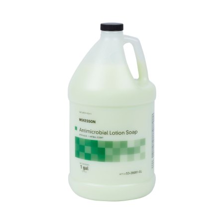 McKesson - Antimicrobial Soap Lotion 1 gal. Jug Herbal Scent - 53-28081-GL