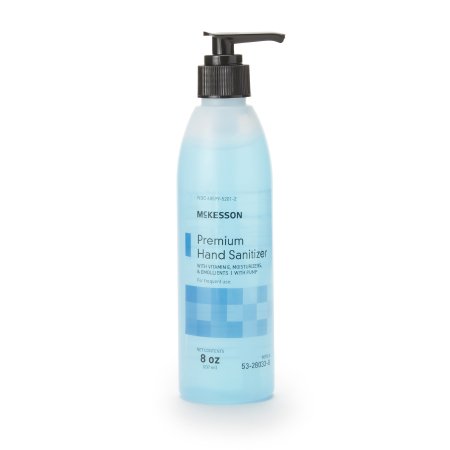 McKesson Premium - Hand Sanitizer 8 oz. Ethyl Alcohol Gel Pump Bottle - 53-28033-8