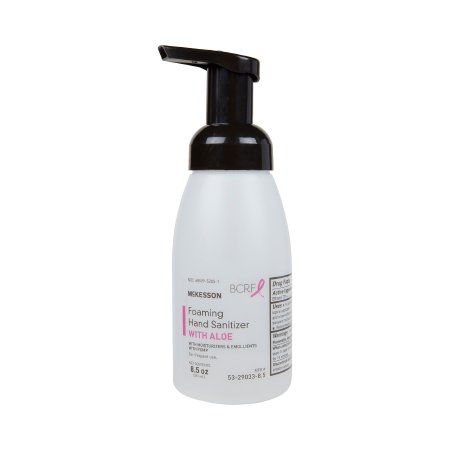 McKesson - Hand Sanitizer with Aloe 8.5 oz. Ethyl Alcohol Foaming Pump Bottle - 53-29033-8.5