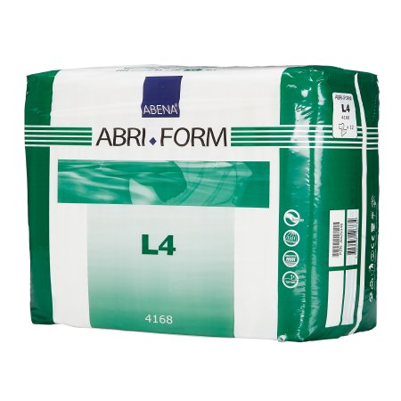 Abri-Form Comfort L4 - Unisex Adult Incontinence Brief Large Disposable Heavy Absorbency - 4168