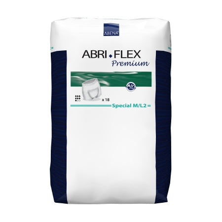 Abri-Flex Special - Unisex Adult Absorbent Underwear Pull On with Tear Away Seams Medium / Large Disposable Moderate Absorbency - 41076