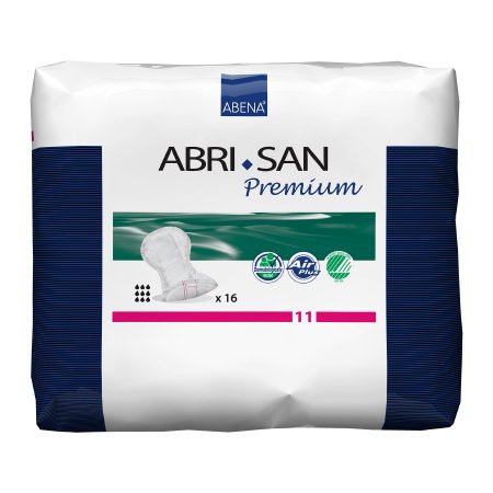 Abri-San Premium - Incontinence Liner 28 Inch Length Heavy Absorbency Fluff / Polymer Core Level 11 Adult Unisex Disposable - 9389